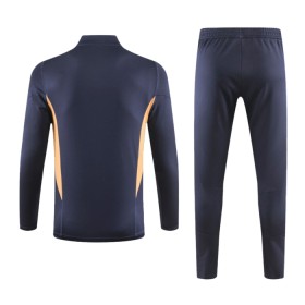 Real Madrid Trainings Sweatshirt Kvarts-Dragkedja 2023-24 Grå